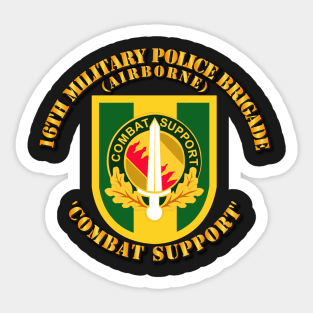 Flash - 16th MP Bde w DUI Sticker